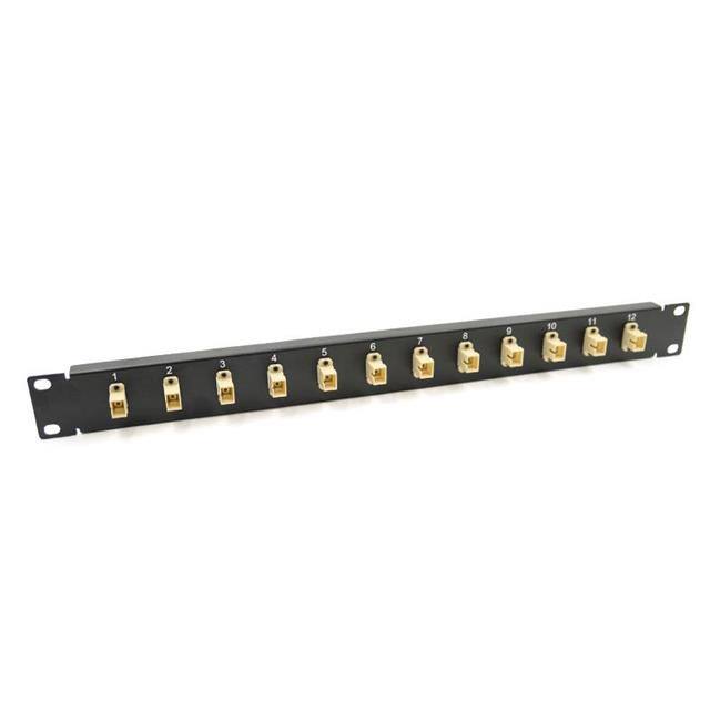 FT-1RU12-SC-T 1U-12-PORT-ADAPTER-PLATE-12-SC-B