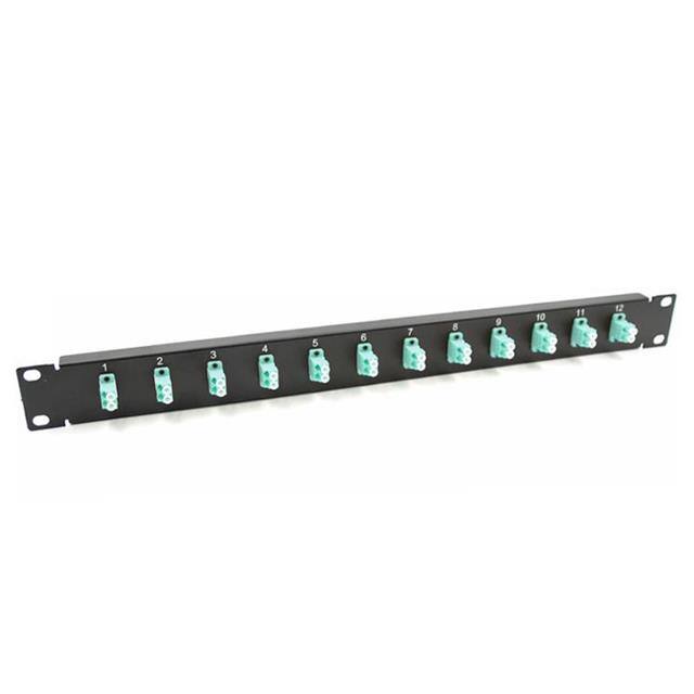 FT-1RU12-LC-A 1U-12-PORT-ADAPTER-PLATE-12-LC-A