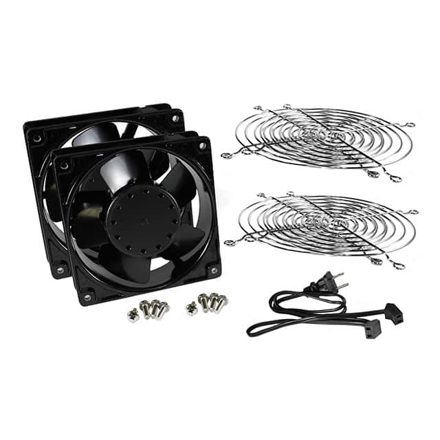 DNFK2AC120 FAN (2)KIT 120MM 115VAC 9PCS