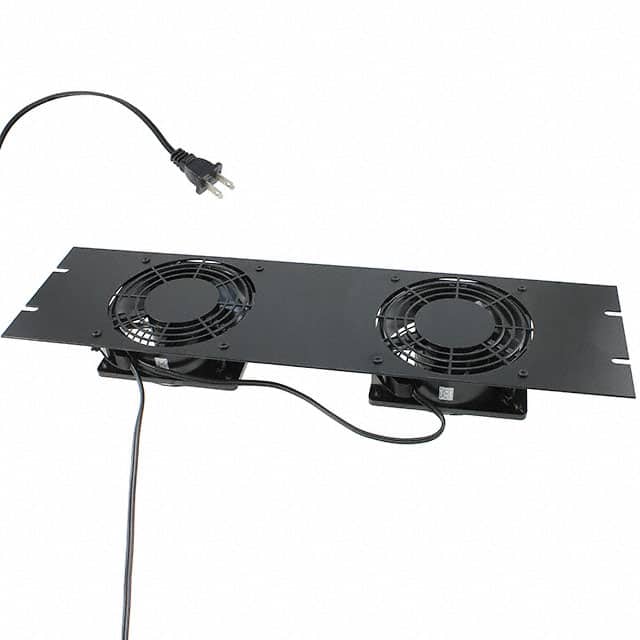 PPGPFPA FAN TOP W/2 115VAC BLACK