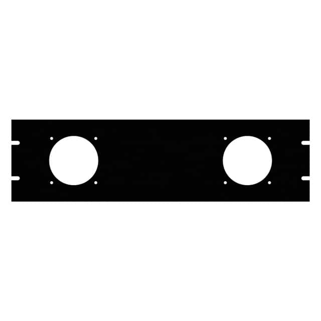 PPFP191202BK1 FAN PANEL 120MM 2 HOLE
