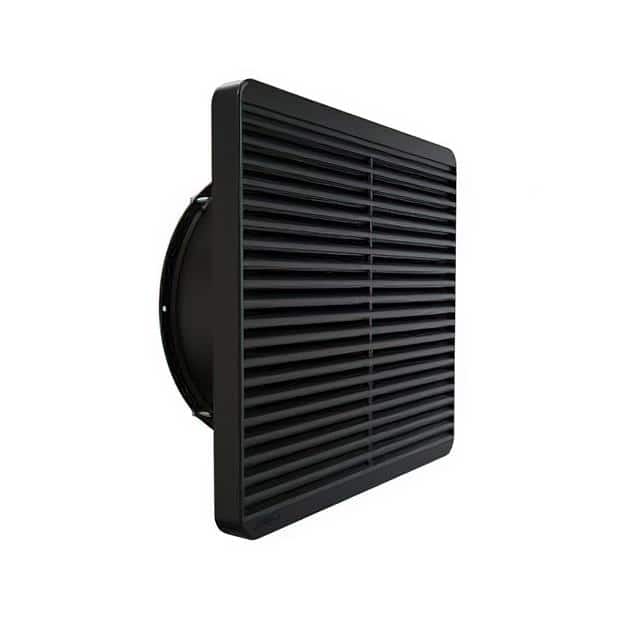 DNFF254BK230 FAN & FILTER KIT, 254MM, BLACK