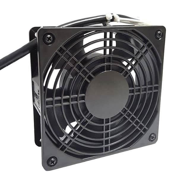 F04-1080 4 SQUARE FAN 80 CFM BLK F04-1080