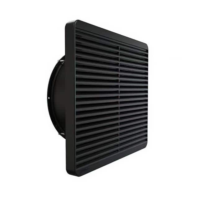 DNFF254BK115 FAN & FILTER KIT, 254MM, BLACK