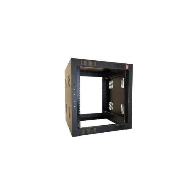 RCK12U25BK 12U 24W 25D KNOCKDOWN CABINET