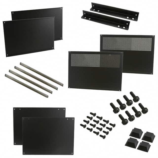 RMCV190813BK1 RACK ALUM 13X17X8.75 BLK