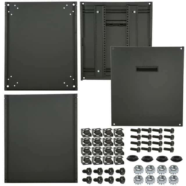 RCHS1901717BK1 RACK STEEL 17.5X21X19.5 BLK