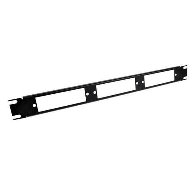 F1FM1RU3X 1RU FLUSH MOUNT FRAME, 3 PLATES,