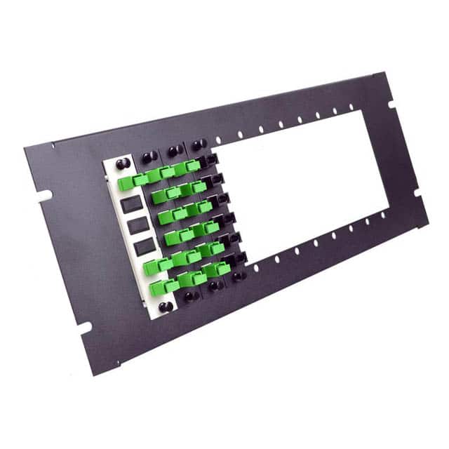 F1FM4RU12X 4RU FLUSH MOUNT FRAME, 12 PLATES
