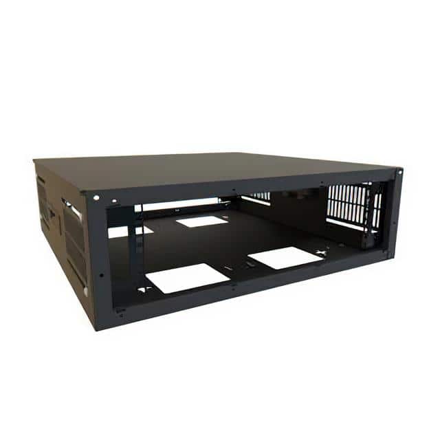 SDC243U24BK 3U 24W 24.5D MULTI-USE CABINET