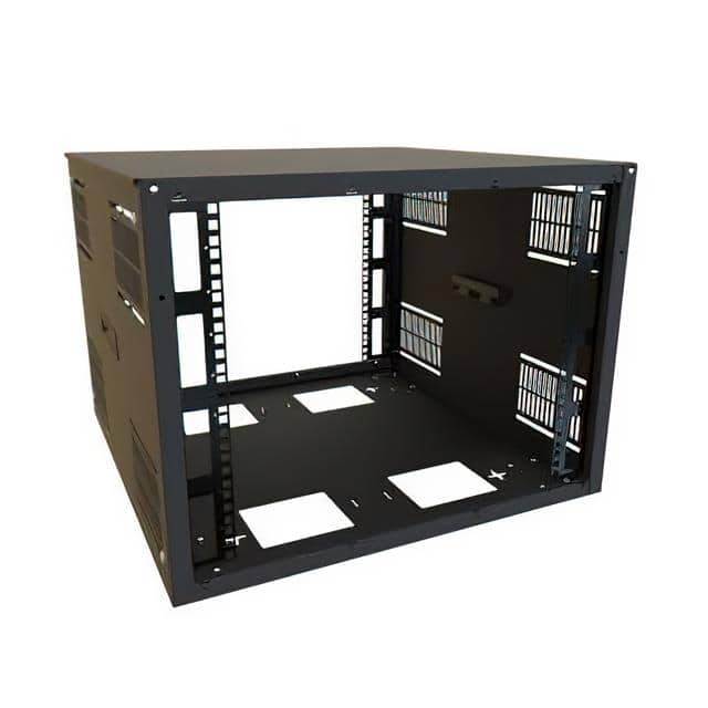 SDC249U24BK 9U 24W 24.5D MULTI-USE CABINET