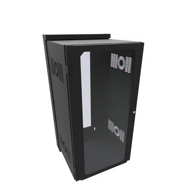 HWM2424U20WDBK 24U 24W 25.7D SWING OUT WALL CAB