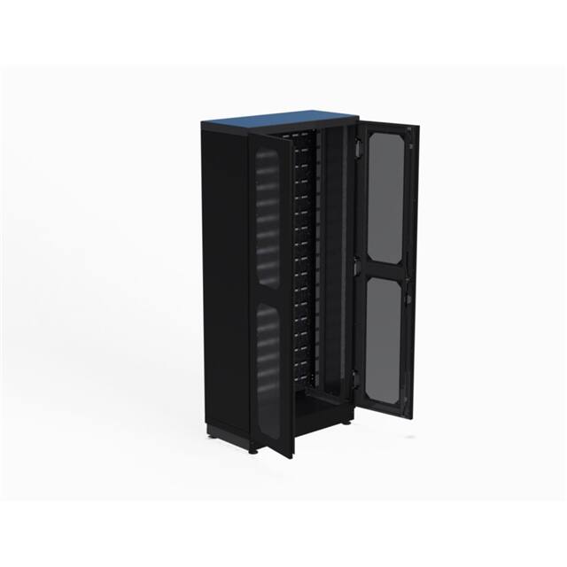 ESDC-7836-1000 RACK CABINET STL 36"LX18"W BLK