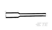 203A021-3 The Raychem 203A021-3 is a straight heat shrink boot made from semi-rigid modified polyolefin. It features an inside diameter of 20.3 mm and an operating temperature range of -55 to 135°C.