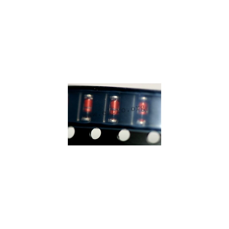 TZMC18 The Vishay TZMC18-GS08 is a Zener diode with an 18V Zener voltage and 0.5W power dissipation. It features a 5% tolerance and is housed in a Minimelf SMD package.