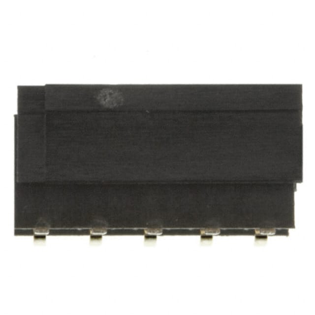 953210-2000-AR-PR CONN RCPT 10POS 0.079 GOLD SMD