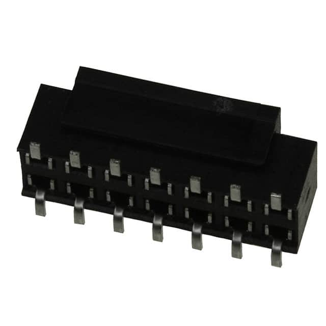 953214-2000-AR-PR CONN RCPT 14POS 0.079 GOLD SMD