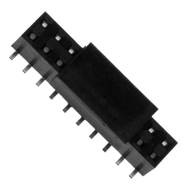 953220-2000-AR-PR CONN RCPT 20POS 0.079 GOLD SMD