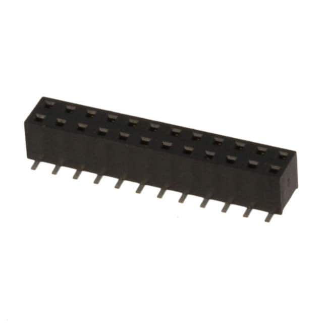 953224-2000-AR-PR CONN RCPT 24POS 0.079 GOLD SMD