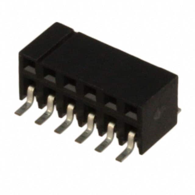 950412-8200-AR-TR CONN RCPT 12P 0.079 GOLD SMD R/A