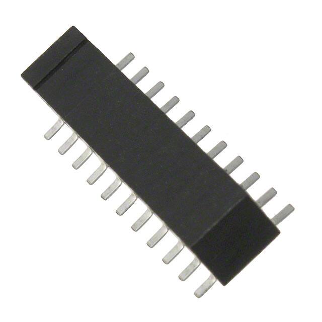 950422-8200-AR-TR CONN RCPT 22P 0.079 GOLD SMD R/A
