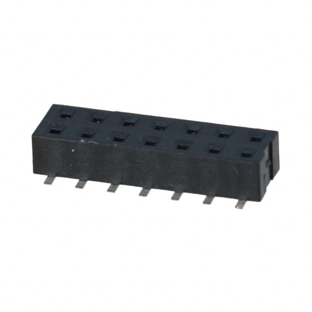 956214-2000-AR-PR CONN RCPT 14POS 0.079 GOLD SMD