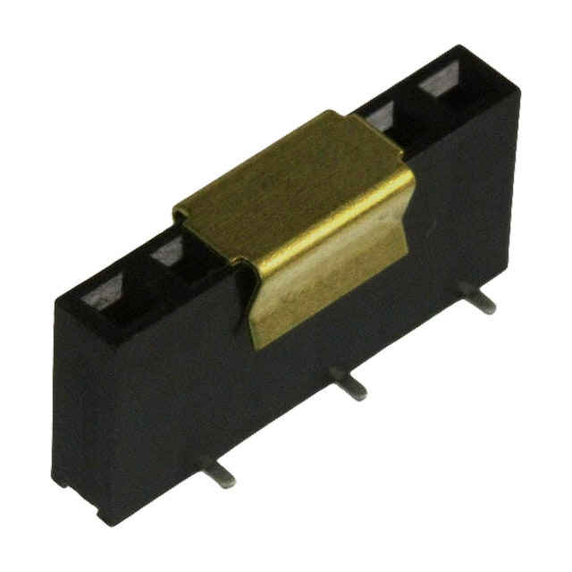 963106-2000-AR-PR CONN RCPT 6POS 0.1 GOLD SMD