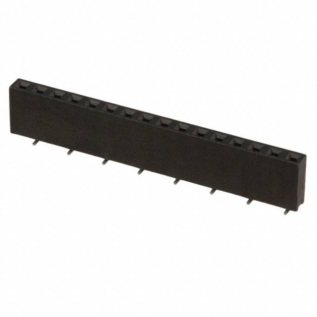 963116-2000-AR-PR CONN RCPT 16POS 0.1 GOLD SMD
