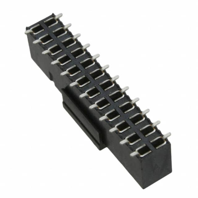 963224-2000-AR-PR CONN RCPT 24POS 0.1 GOLD SMD