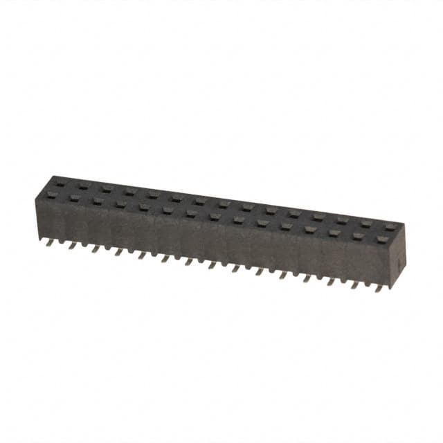 966230-2000-AR-PR CONN RCPT 30POS 0.1 GOLD SMD
