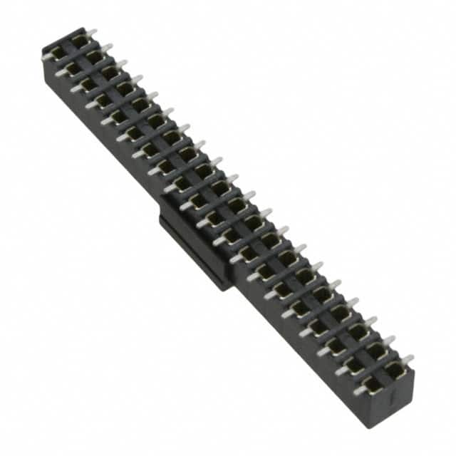 966240-2000-AR-PR CONN RCPT 40POS 0.1 GOLD SMD