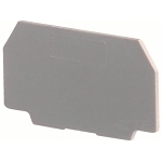FEDR61 The Entrelec FEDR61 is a grey end section designed for terminal blocks. It features 1mm spacing and Polyamide insulation.