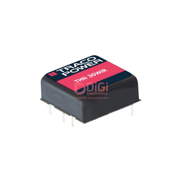 THN30-4822WIR The Traco Power THN30-4822WIR is a 43W isolated module DC-DC converter. It features an input voltage range of 18V to 75V and dual outputs of 12V and -12V.