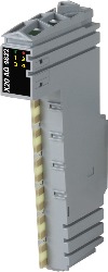AO4622 The AOS AO4622 is an analog output module featuring 4 channels with selectable current or voltage output signals. It offers 13-bit resolution for precise control.