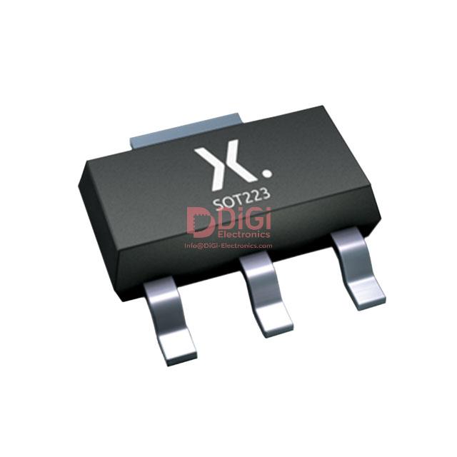 BCP68-25 The Nexperia USA Inc. BCP68-25 is an NPN bipolar junction transistor. It offers a 20V collector-emitter breakdown voltage and a maximum collector current of 2A.
