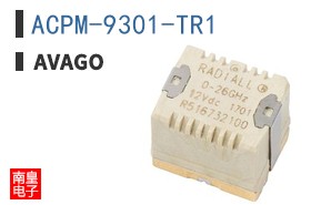 ACPM-9301-TR1 The Avago Technologies ACPM-9301-TR1 is an RF amplifier designed for TD-LTE and TD-SCDMA applications. It operates within the 1.88 GHz to 2.025 GHz frequency range.