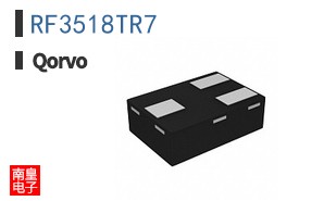 RF3518TR7 The Qorvo RF3518TR7 is an RF amplifier designed for HSPA+, HSPDA, HSUPA, and WCDMA applications. It operates within a frequency range of 880MHz to 915MHz.