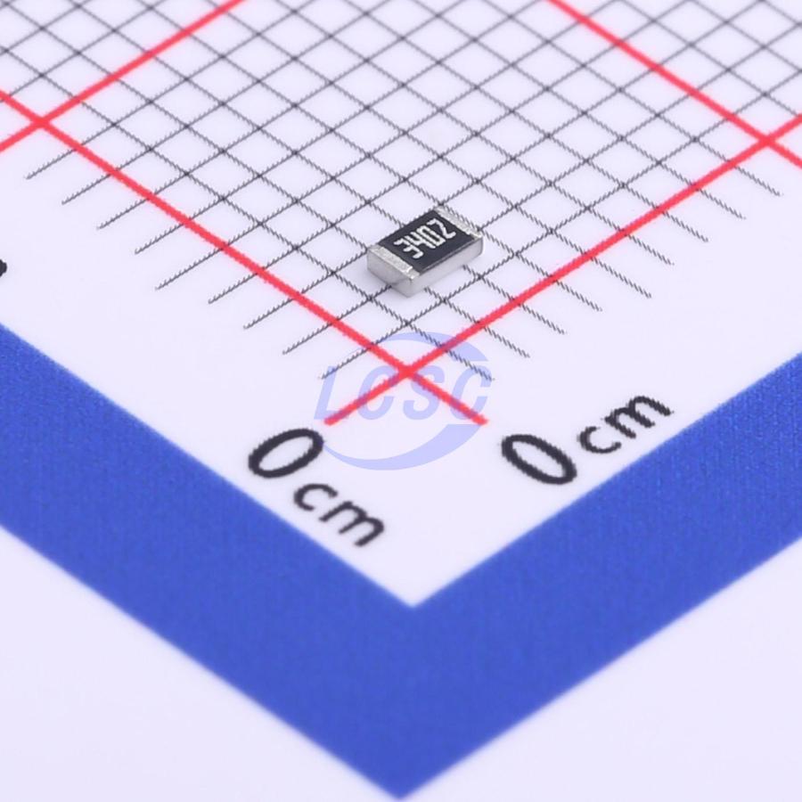 RC0805FR-0734KL The Yageo RC0805FR-0734KL is a surface mount chip resistor with a resistance of 34 kΩ and a tolerance of ±1%. It features a 1/8W power rating and a temperature coefficient of ±100ppm/°C.