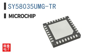 SY58035UMG The Micrel Inc. SY58035UMG is a clock buffer IC featuring 2 input channels and 6 output channels. It operates at frequencies up to 5.5 GHz and requires a supply voltage between 2.375V and 3.6V.
