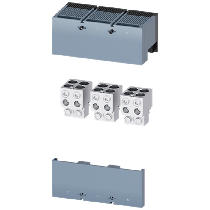 3VA9673-0JC43 The Siemens 3VA9673-0JC43 is a wire connector accessory designed for use with 3VA55, 3VA65, and 3VA66 series circuit breakers. It meets various industry standards for safety and compliance.