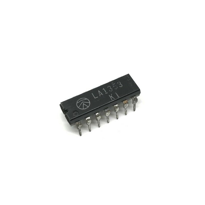 LA1353 The Sanyo Denki LA1353 is an analog/linear IC used in consumer electronics. It is suitable as a direct replacement in servicing and repair applications.
