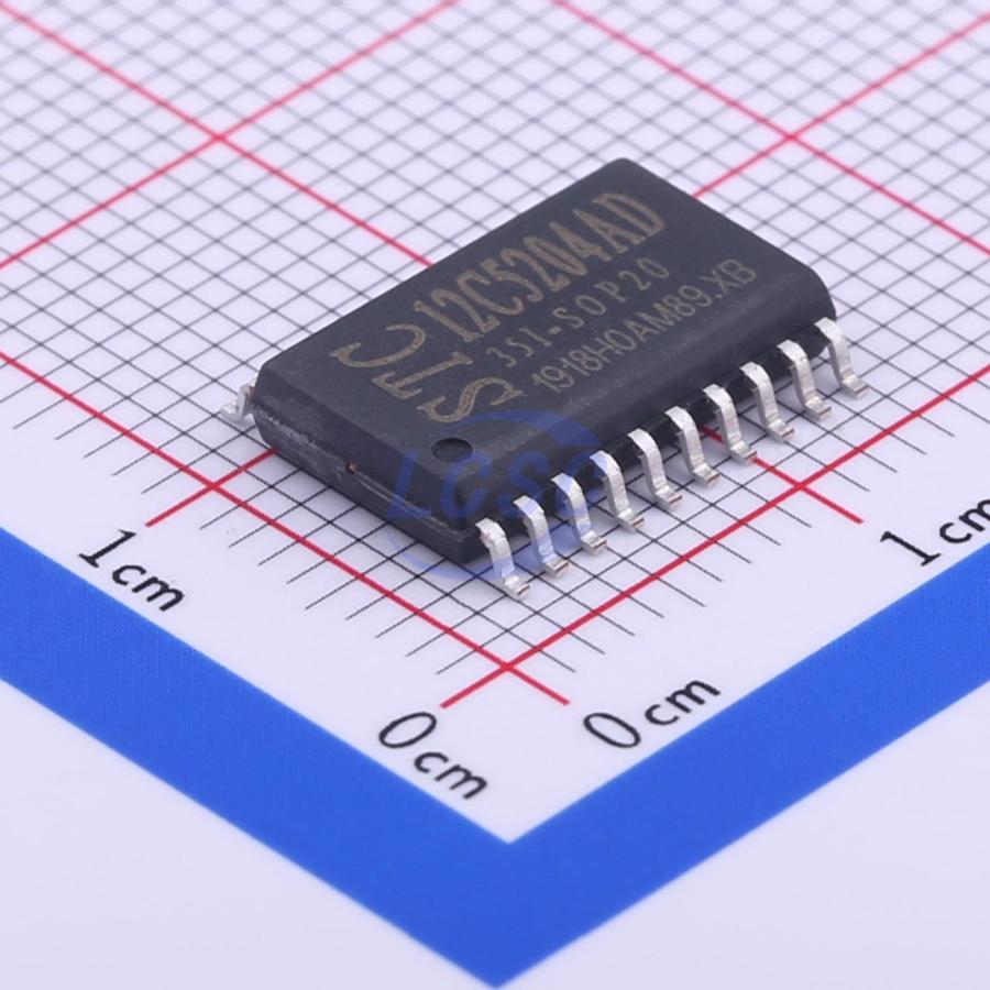 STC12C5204AD-35I-SOP20 The STC12C5204AD-35I-SOP20 is a microcontroller from STC Micro. It comes in a SOP20 package and is RoHS3 compliant.