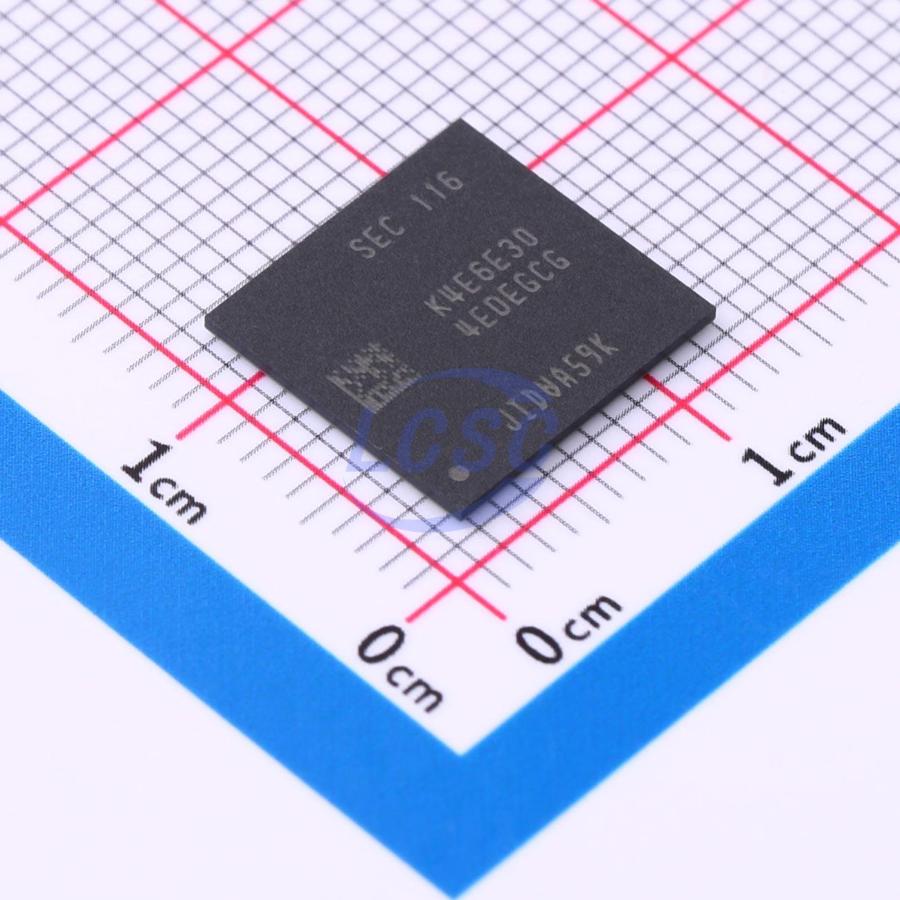 K4E6E304ED-EGCG The Samsung Electronics K4E6E304ED-EGCG is a memory module. It is RoHS3 compliant and has an MSL rating of 1.
