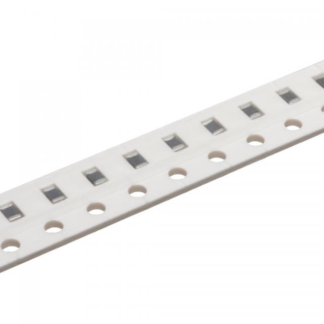 NCB-H0805A300TR500F The NIC Components NCB-H0805A300TR500F is an EMI filter ferrite core in an 0805 SMD package. It offers 30 Ohm impedance at 100MHz and a 5A current rating.