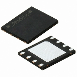 S25FL128SAGBHVB00 The Infineon S25FL128SAGBHVB00 is a 128Mbit NOR Flash memory with a serial SPI interface supporting Quad I/O and QPI. It operates from 1.7V to 2V and is suitable for surface mounting.
