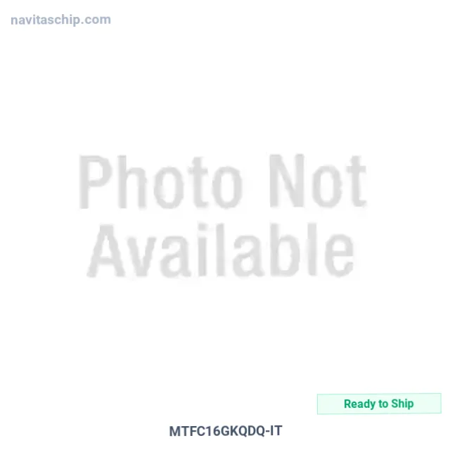 MTFC16GKQDQ-IT The Micron Technology MTFC16GKQDQ-IT is a 128Gbit FLASH NAND Memory IC. It operates with a supply voltage range of 2.7V to 3.6V and has an operating temperature range of -40°C to 85°C.
