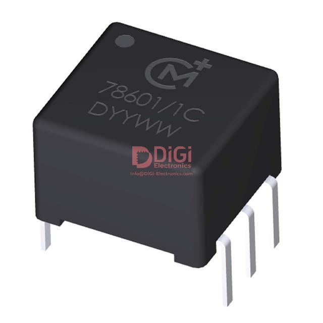 78613/16C The Murata 78613/16C is a general purpose pulse transformer with 4mH inductance and a 1CT:1 turns ratio. It features a through-hole mounting type.