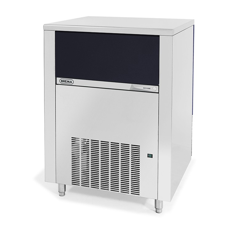 CB1565 The Allen Bradley CB1565 HC is a self-contained ice maker with a production capacity of 155 kg per 24 hours and a storage capacity of up to 65 kg. It utilizes a sprayer system for ice production.