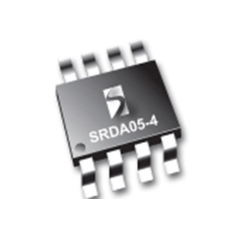 SRDA05-4 The Semtech SRDA05-4 is a RailClamp Low-Capacitance TVS Diode Array designed to protect sensitive circuitry. It offers RoHS3 compliance and an MSL 1 rating.