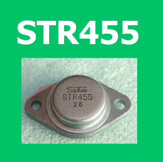 STR455 The Sanken STR455 is a voltage regulator designed for stable operation in compact power systems. It features built-in thermal and overload protection.